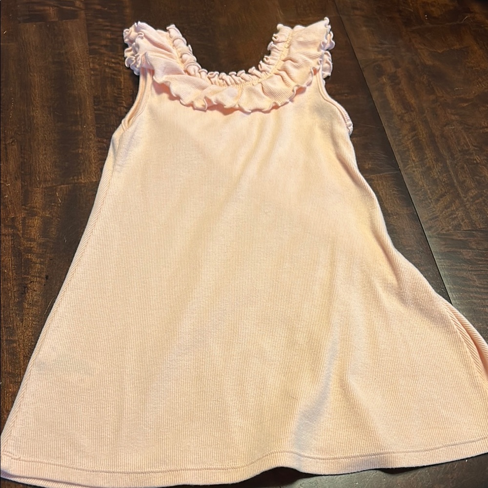 Pink Ruffled Kids Sundress - Picture 4 of 4